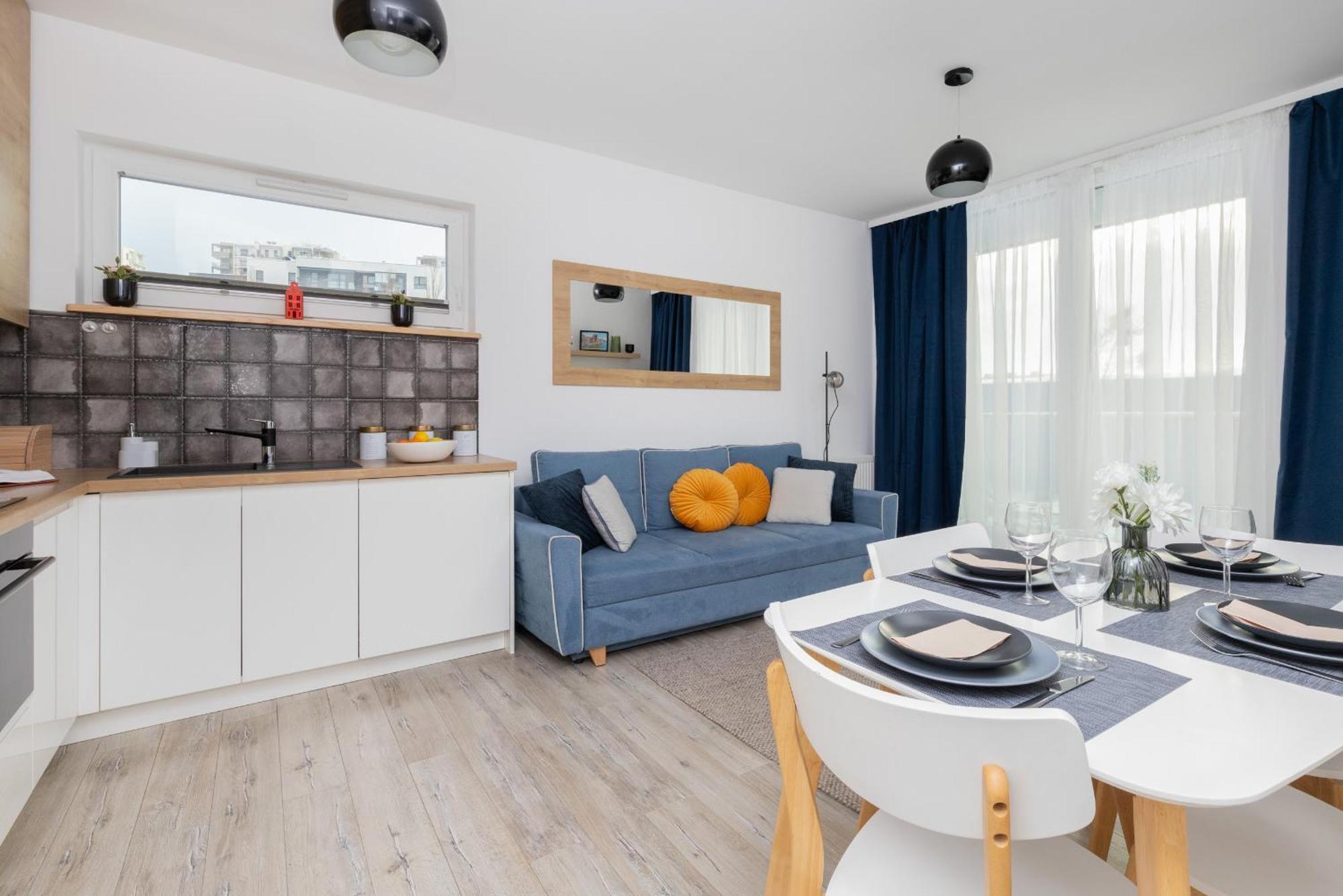 Solvo Apartment With Balcony & Parking Gdansk Przymorze By Noclegi Renters Экстерьер фото